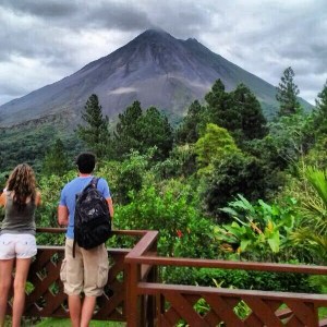 terrace volcan arenal